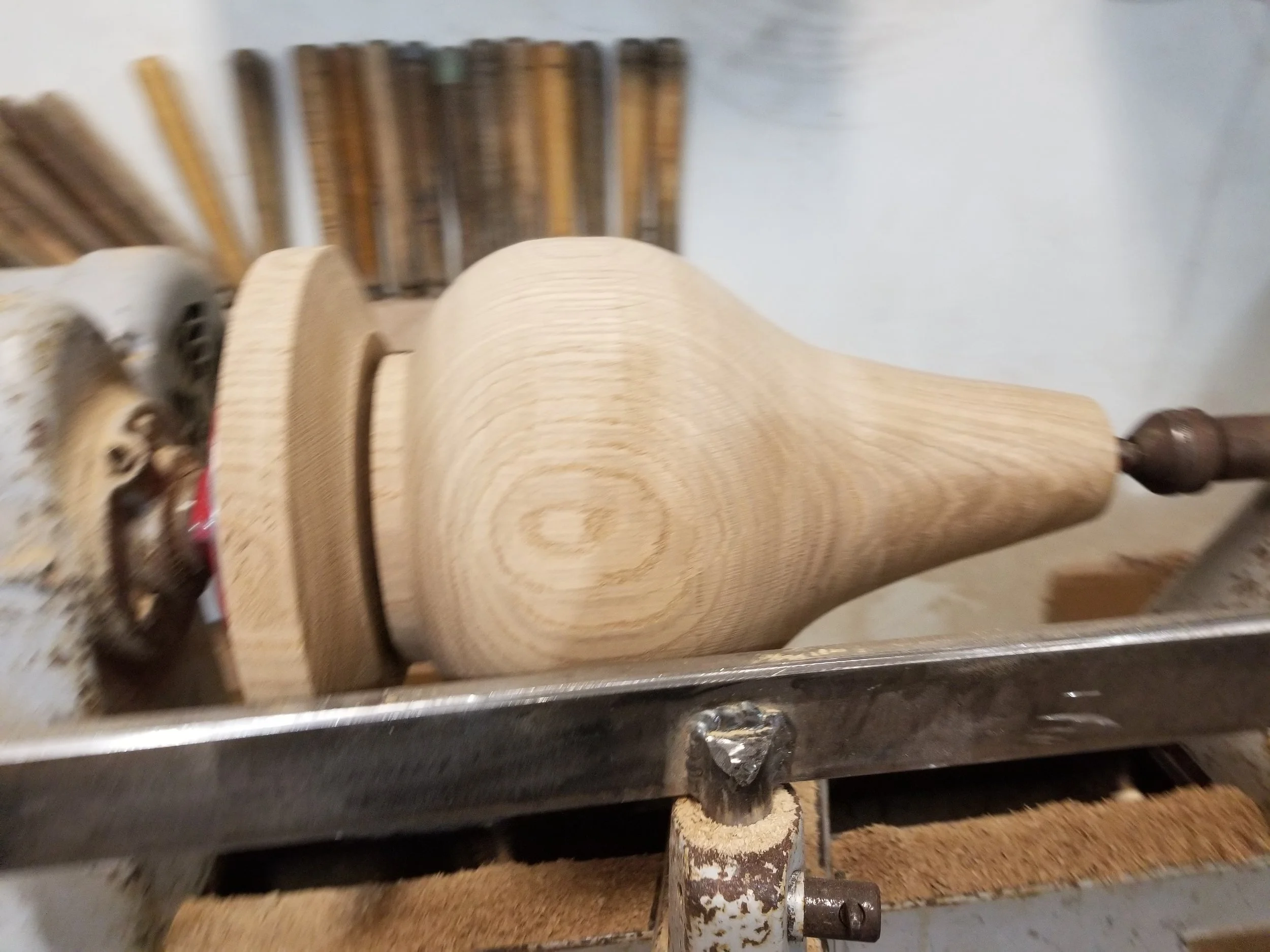 White Oak trestle table leg (unfinished)