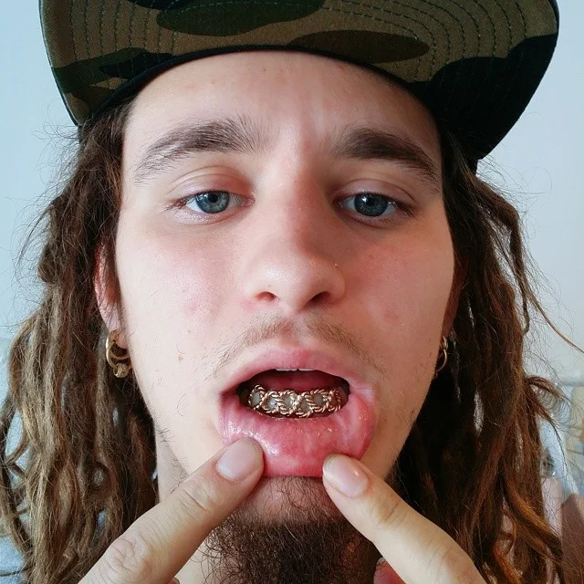 Omen . 14 Karat Yellow Gold Rope Chain Bottom 6