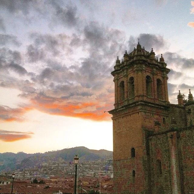 Sunsets and cathedrals. Enough said.