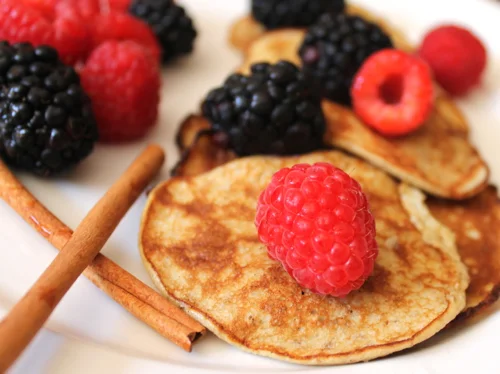 Unreal. Two-ingredient pancake recipe. Can you guess what the two ingredients are?