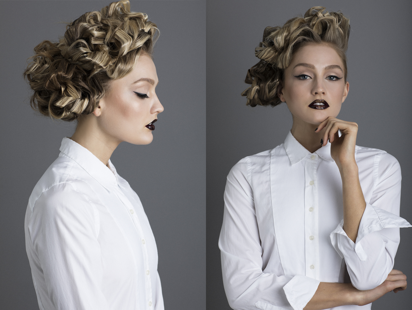 editorial high fashion hair