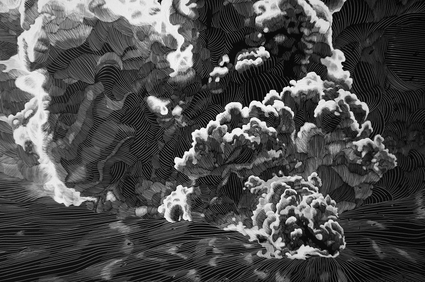 The Indifference of Clouds detail