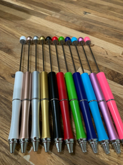 Metallic Beadable Pen