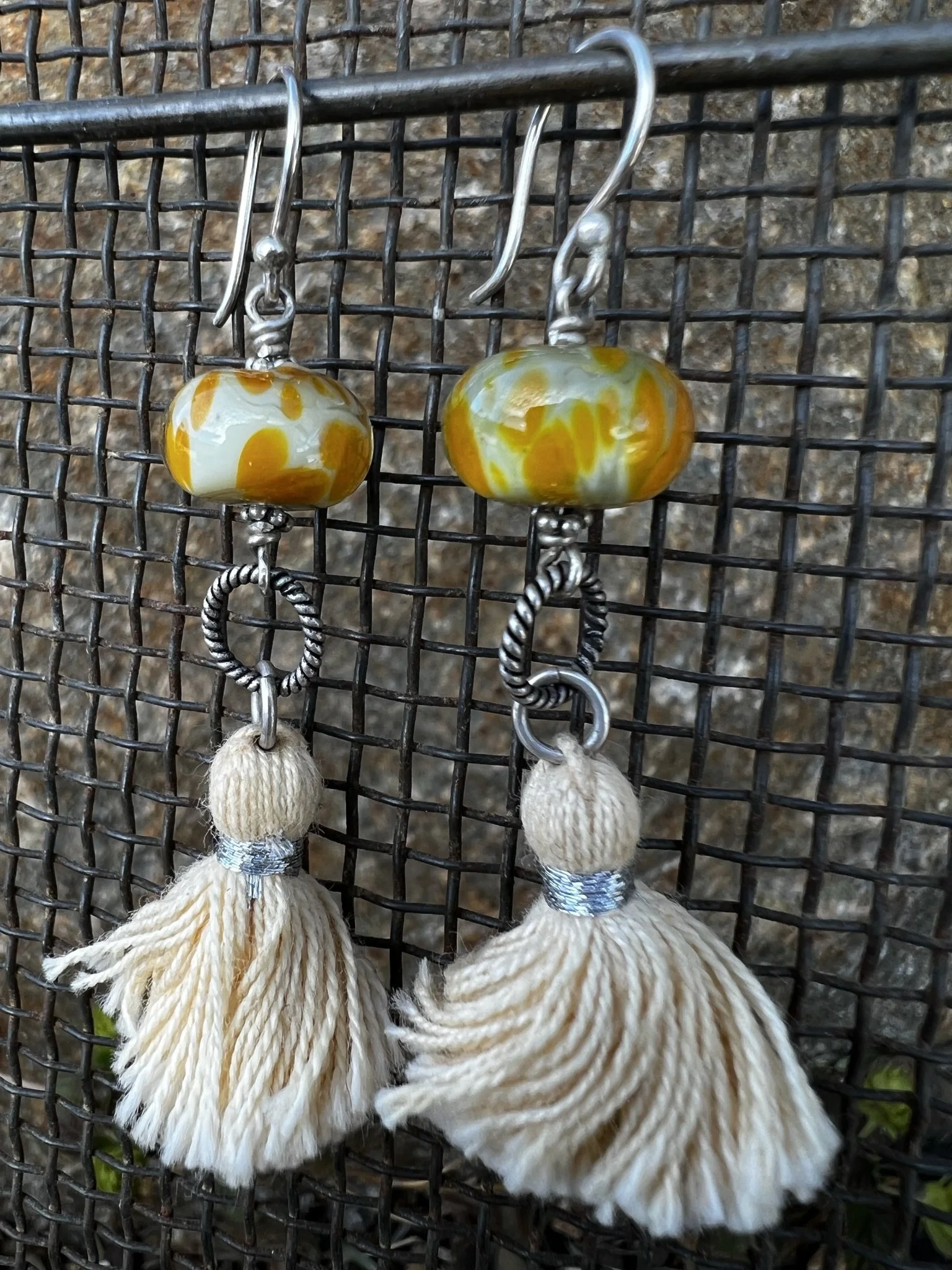 Boho tassel earrings