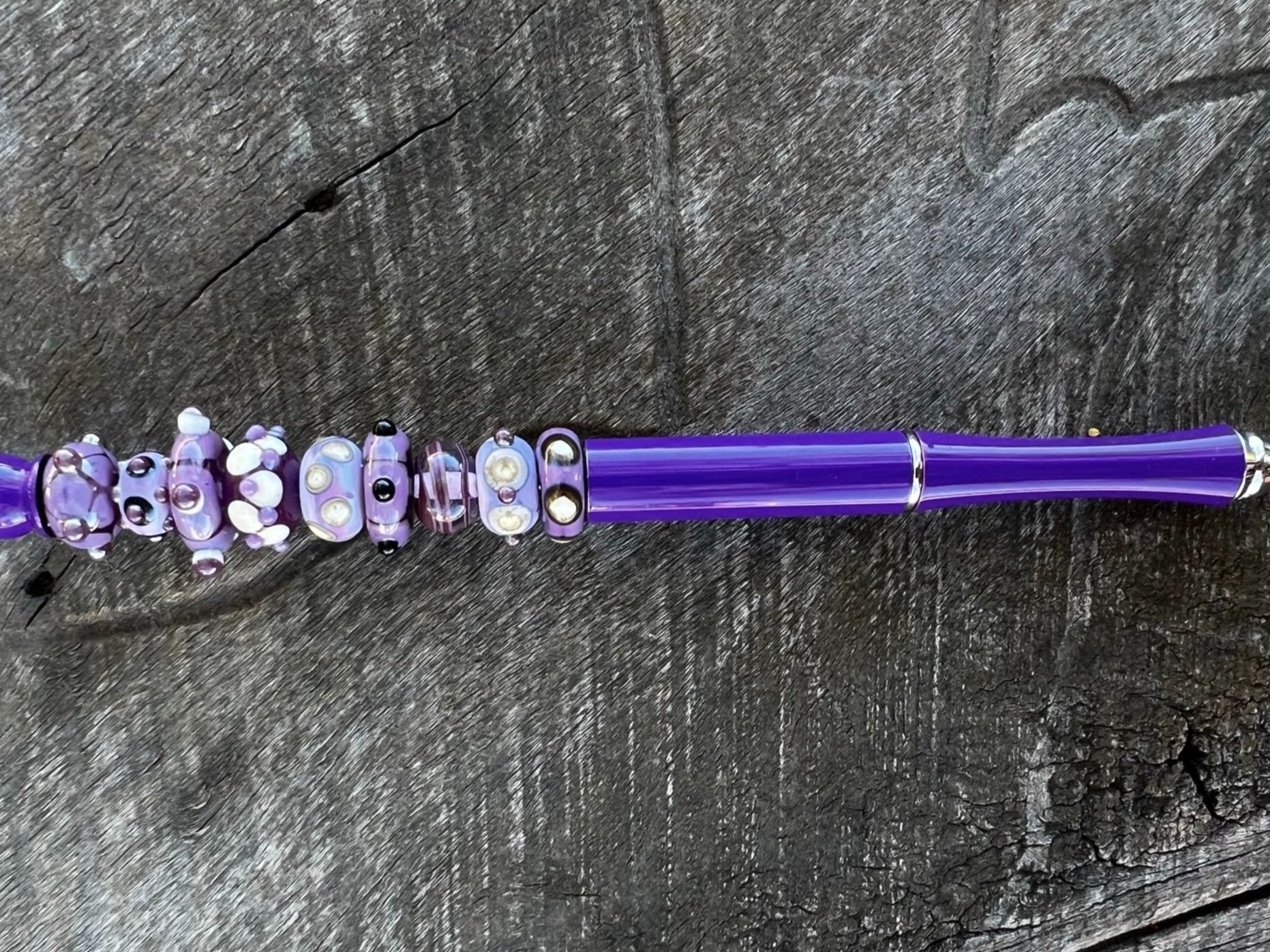 Lampwork Beads on Beadable Pen