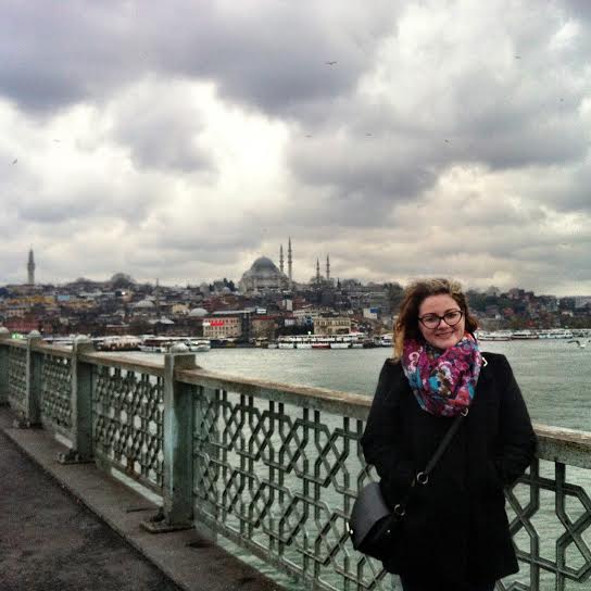 The Galata Bridge.