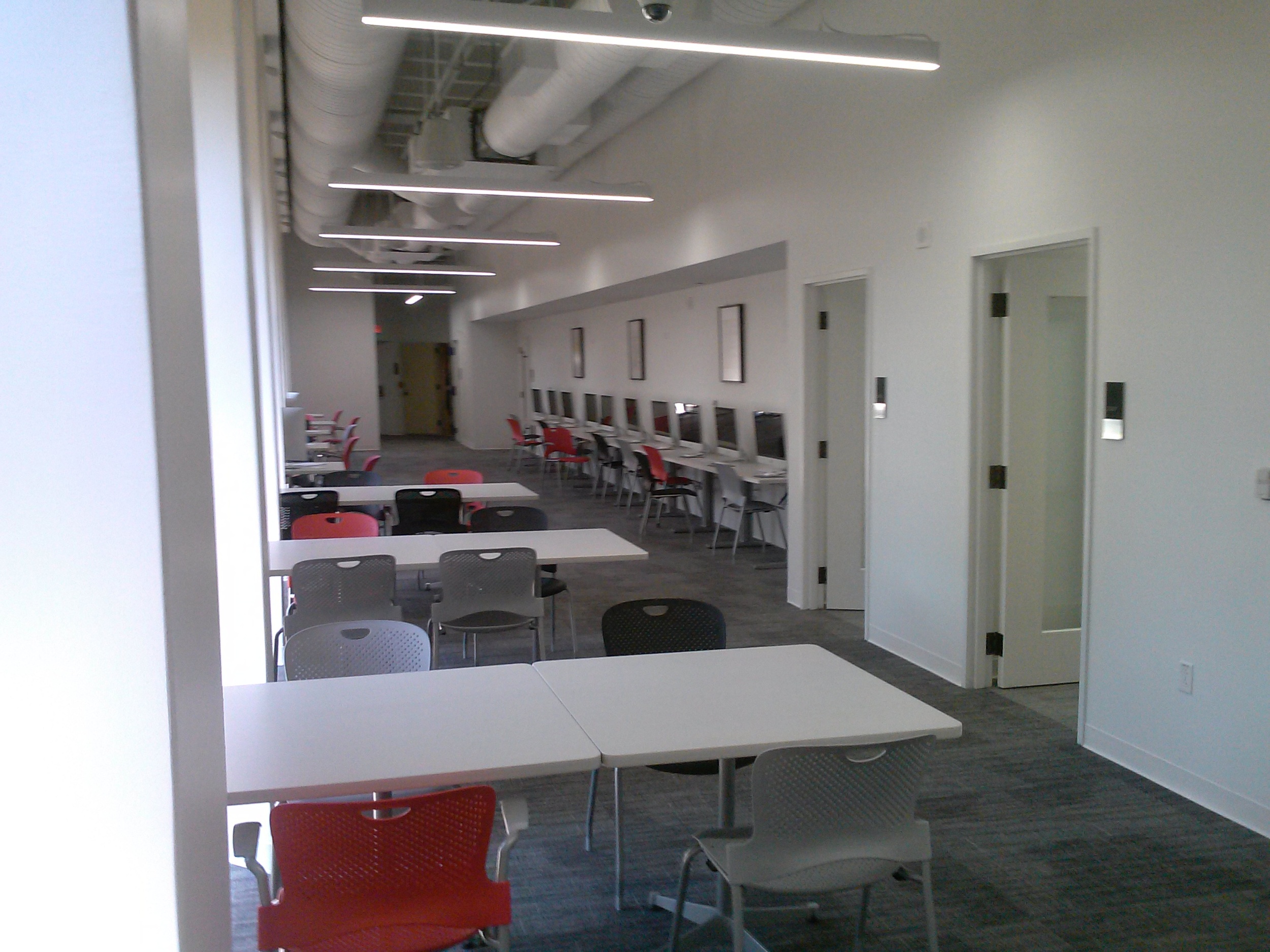 Low Distraction Rooms, Quiet Work Area