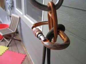The simple fix: if belaying a single follower/strand of rope of less than 10mm, orient your blocking biner around the entire device, so it can’t rotate and flip the ropes into an “unbelayed” or “non-autoblocked” orientation. Easy!