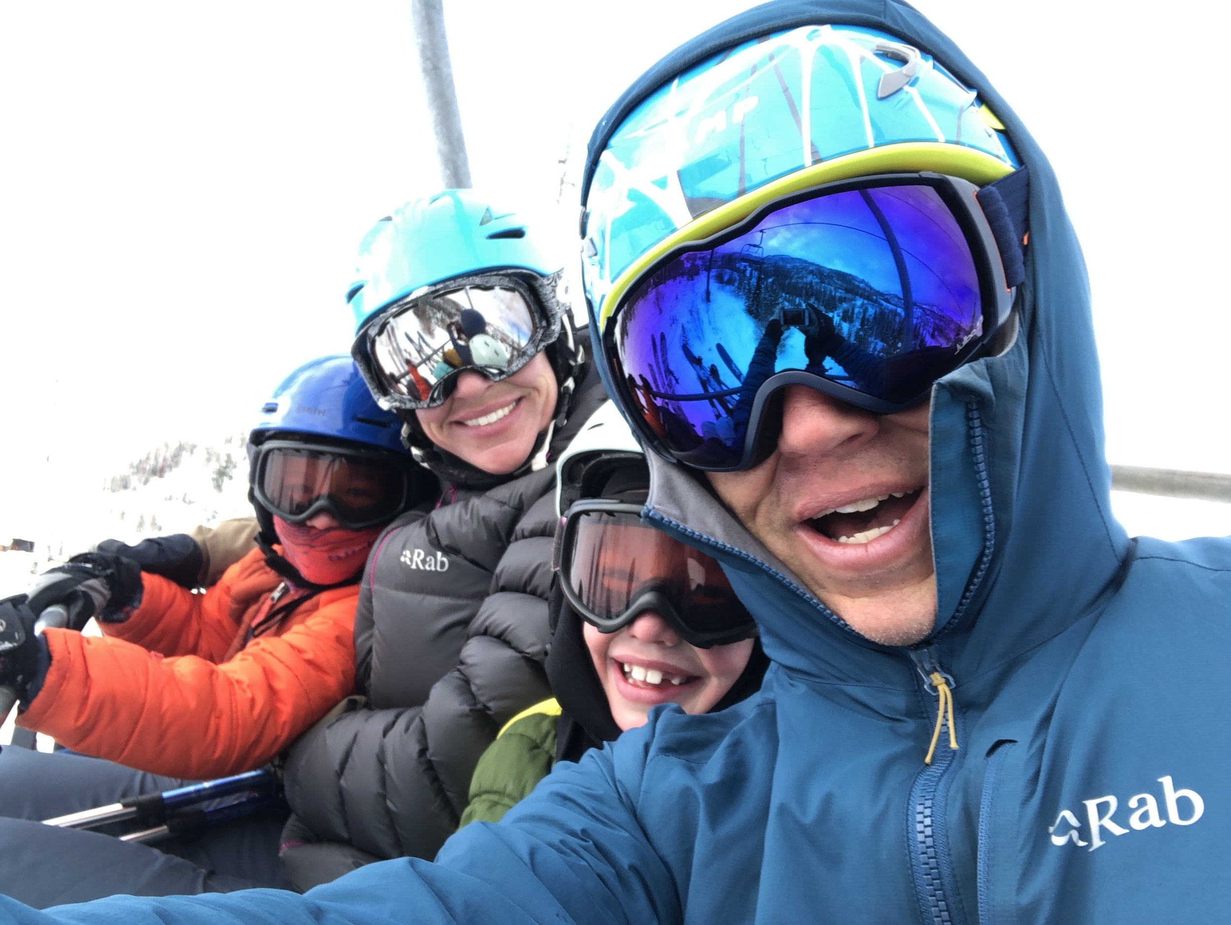 L-R, Luca, Rebecca, Dominic, and Rob