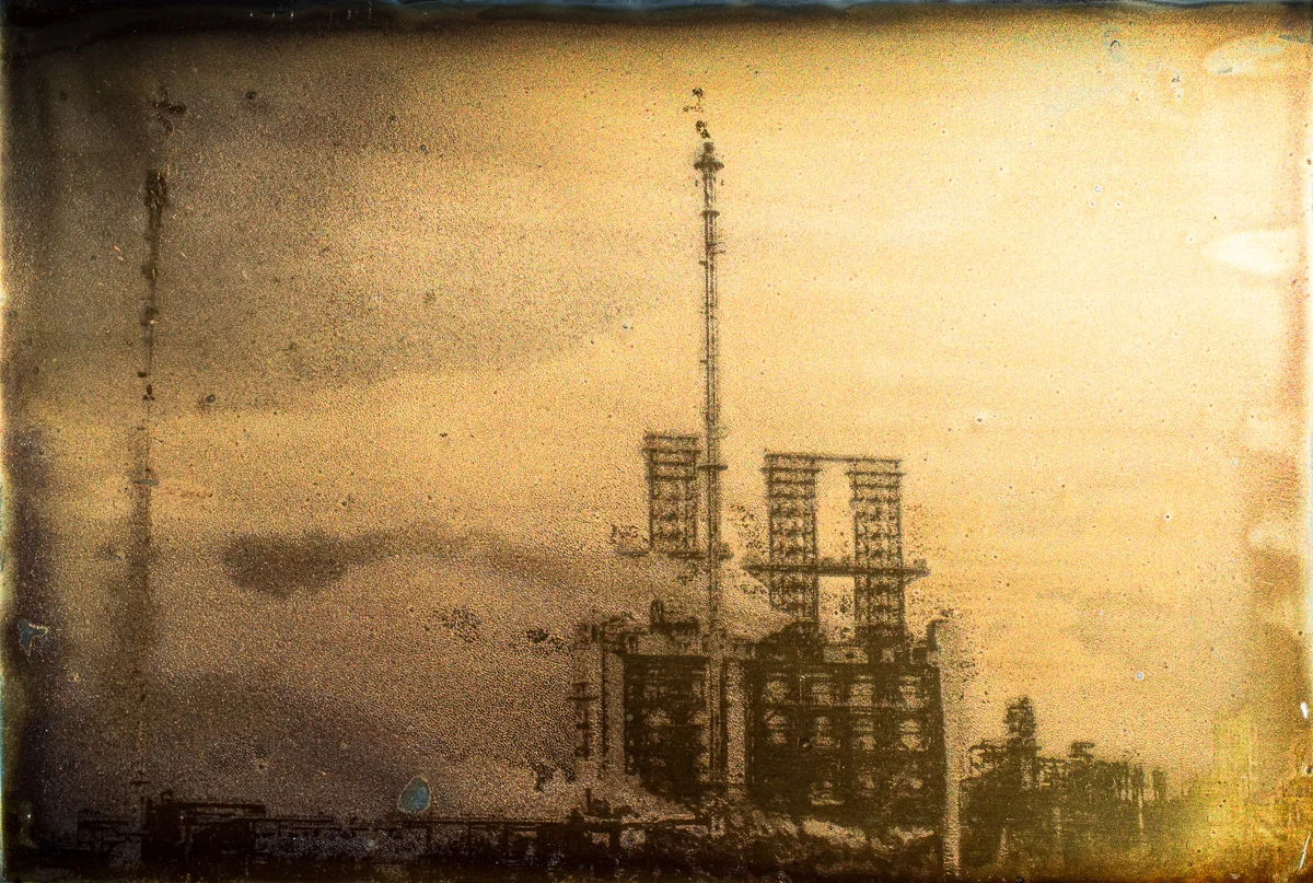 Suncor Stacks, Flares and Smoke.