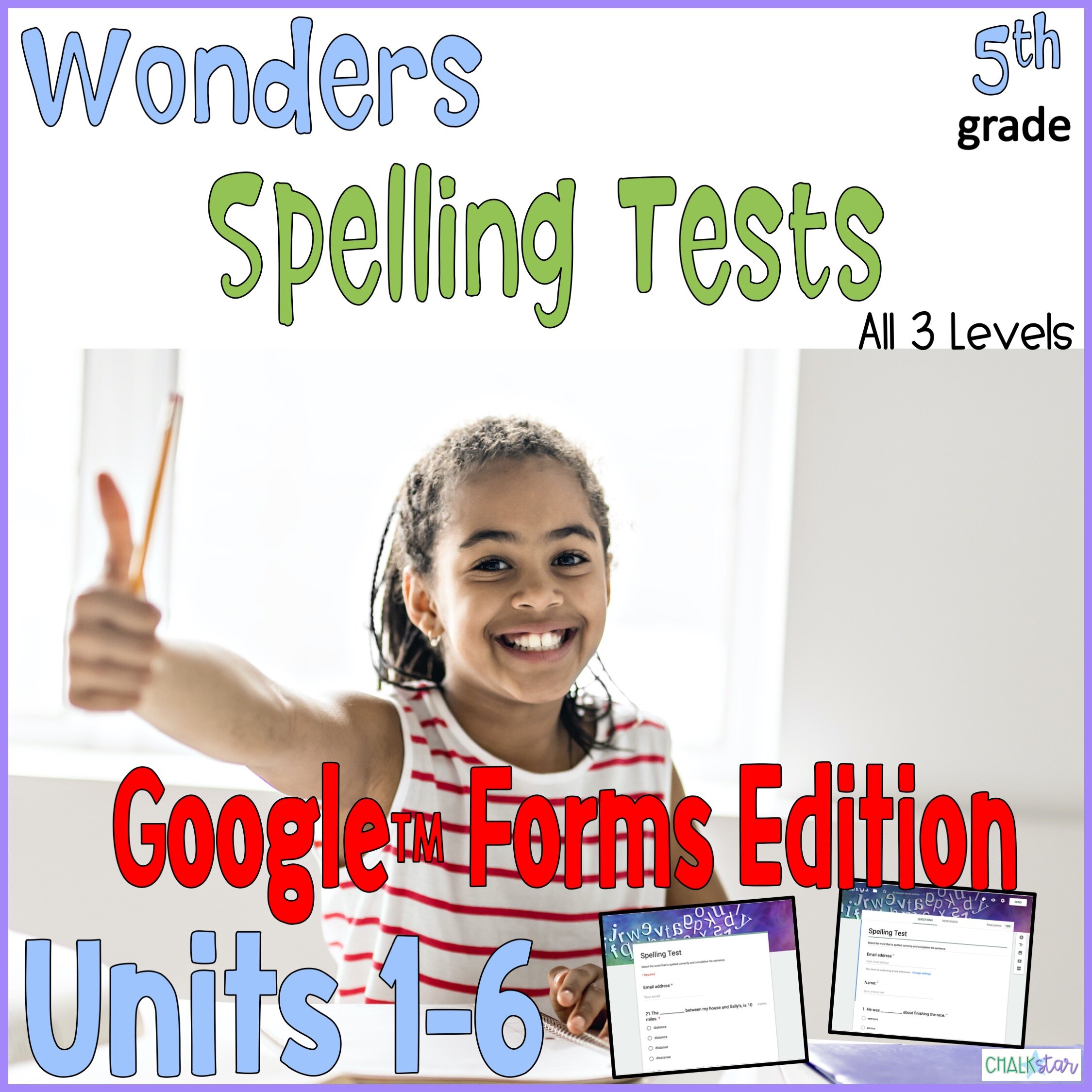 Wonders 5th Grade Spelling Tests