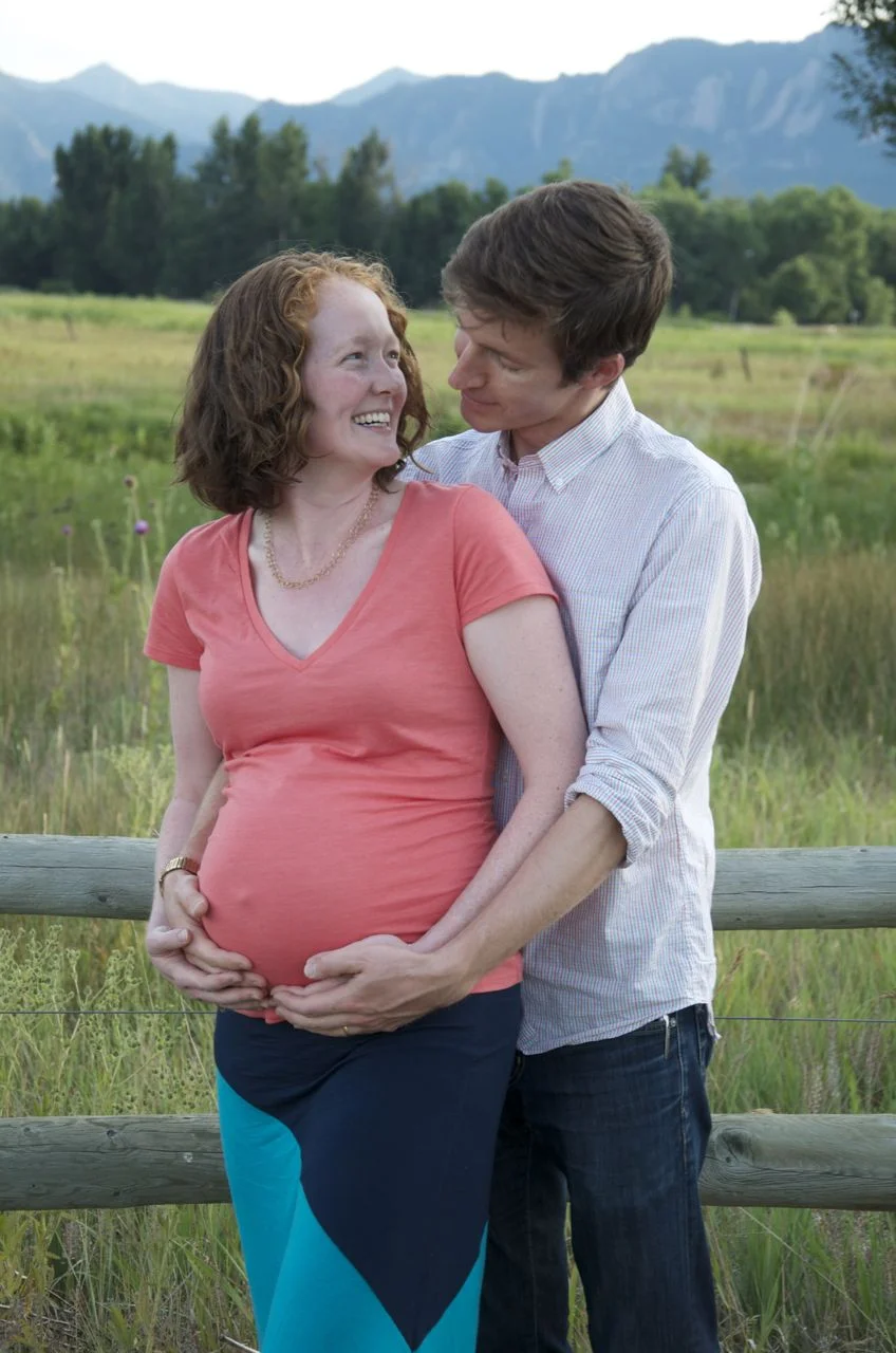 Katy at 38 weeks pregnant