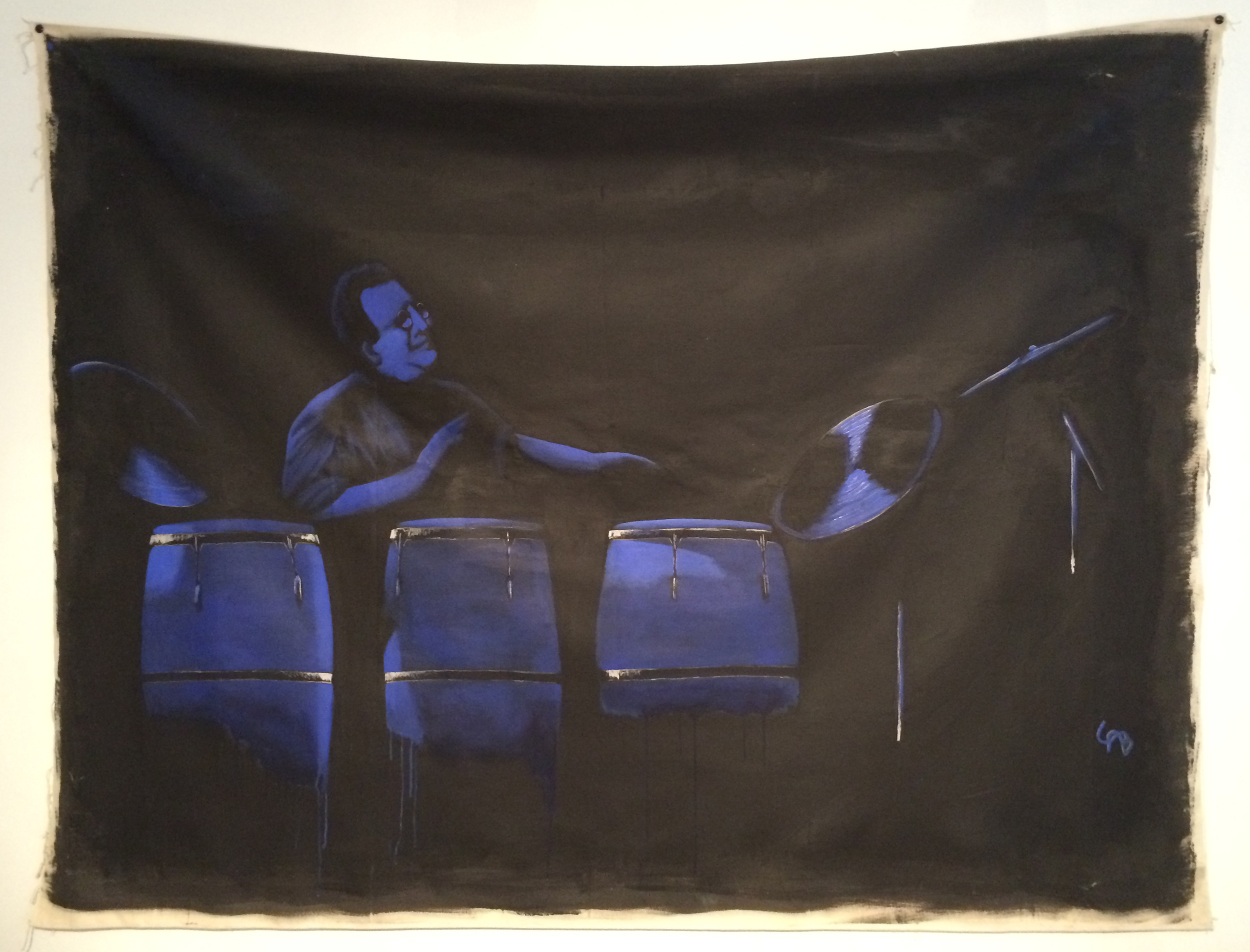 DOMINGO - 48" X 72", Acrylic on canvas