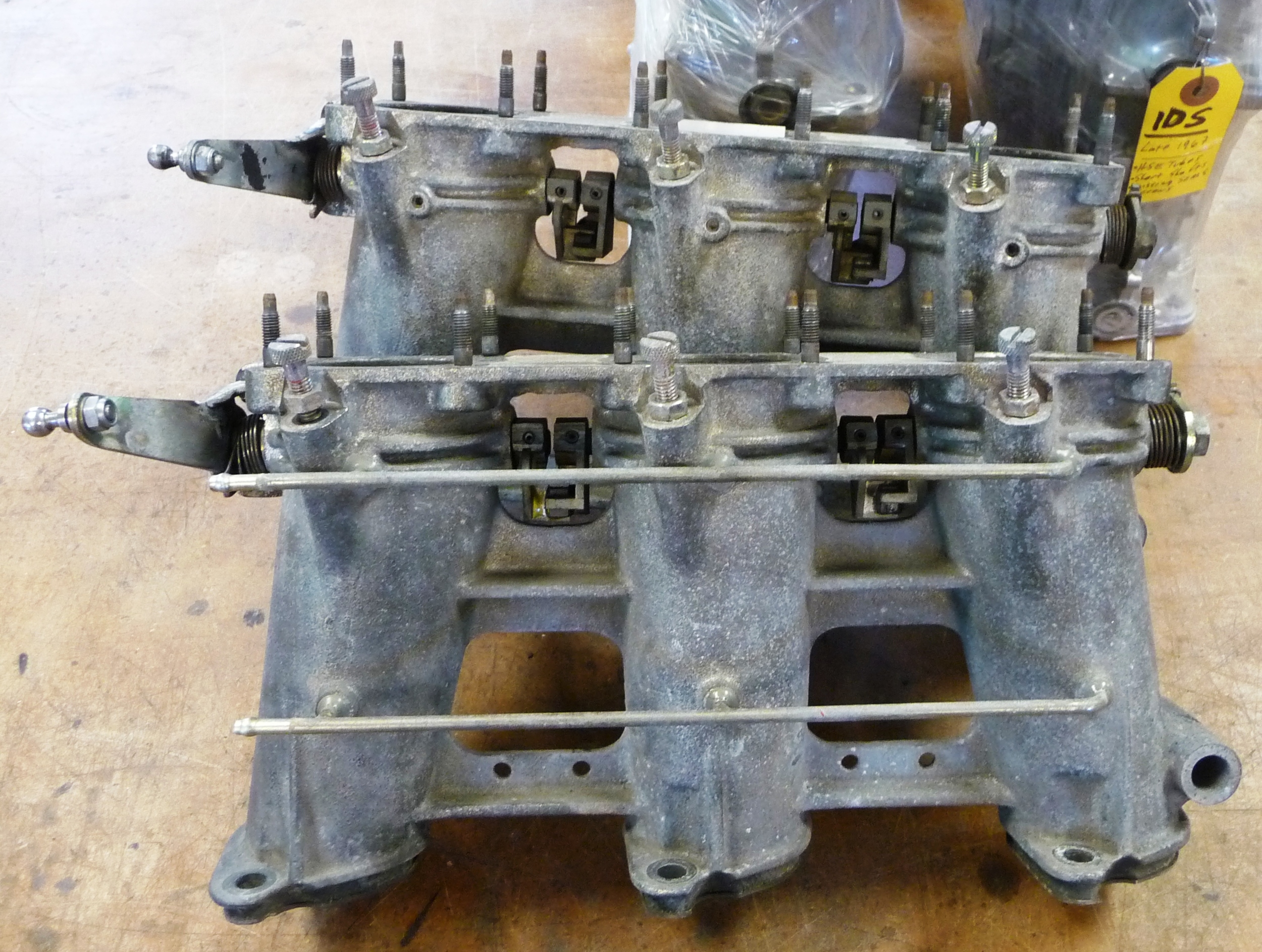  Throttle housings as-received. 