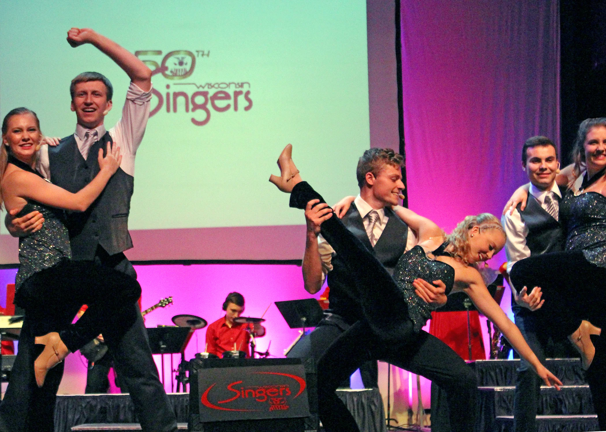 Wisconsin Singers 50th Annual ON CAMPUS SHOW - 'Can't stop dancin' !" 