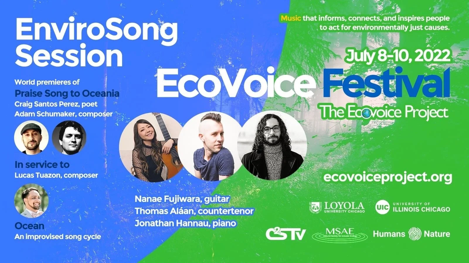 EcoVoice Festival: Song for Oceania World Premiere