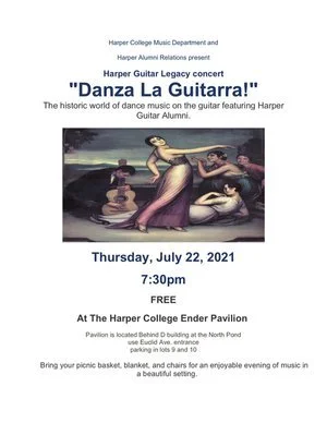 "Danza La Guitarra" Harper College Guitar Legacy Outdoor Concert
