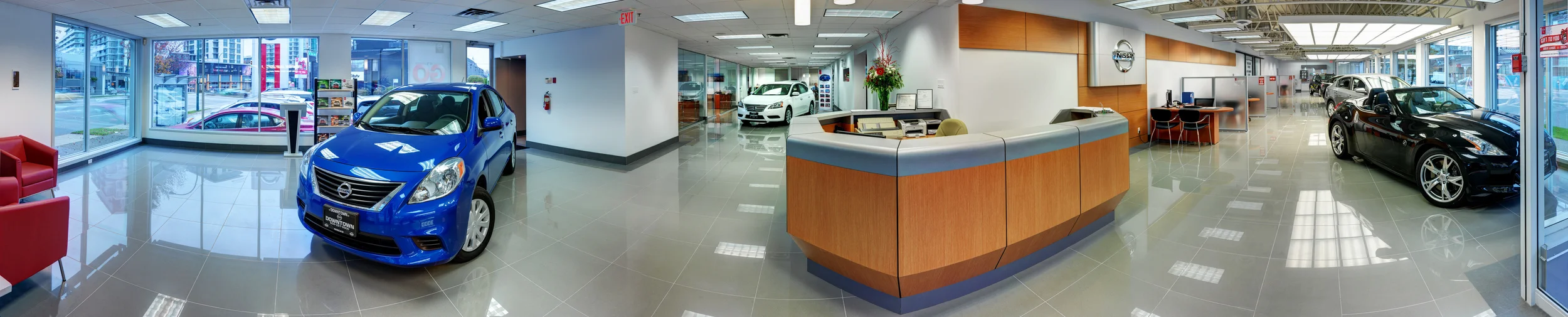 Downtown Nissan Interior