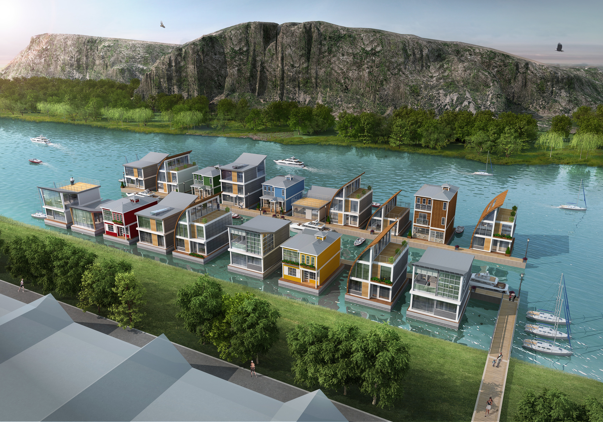 FLOATING HOME COMMUNITY