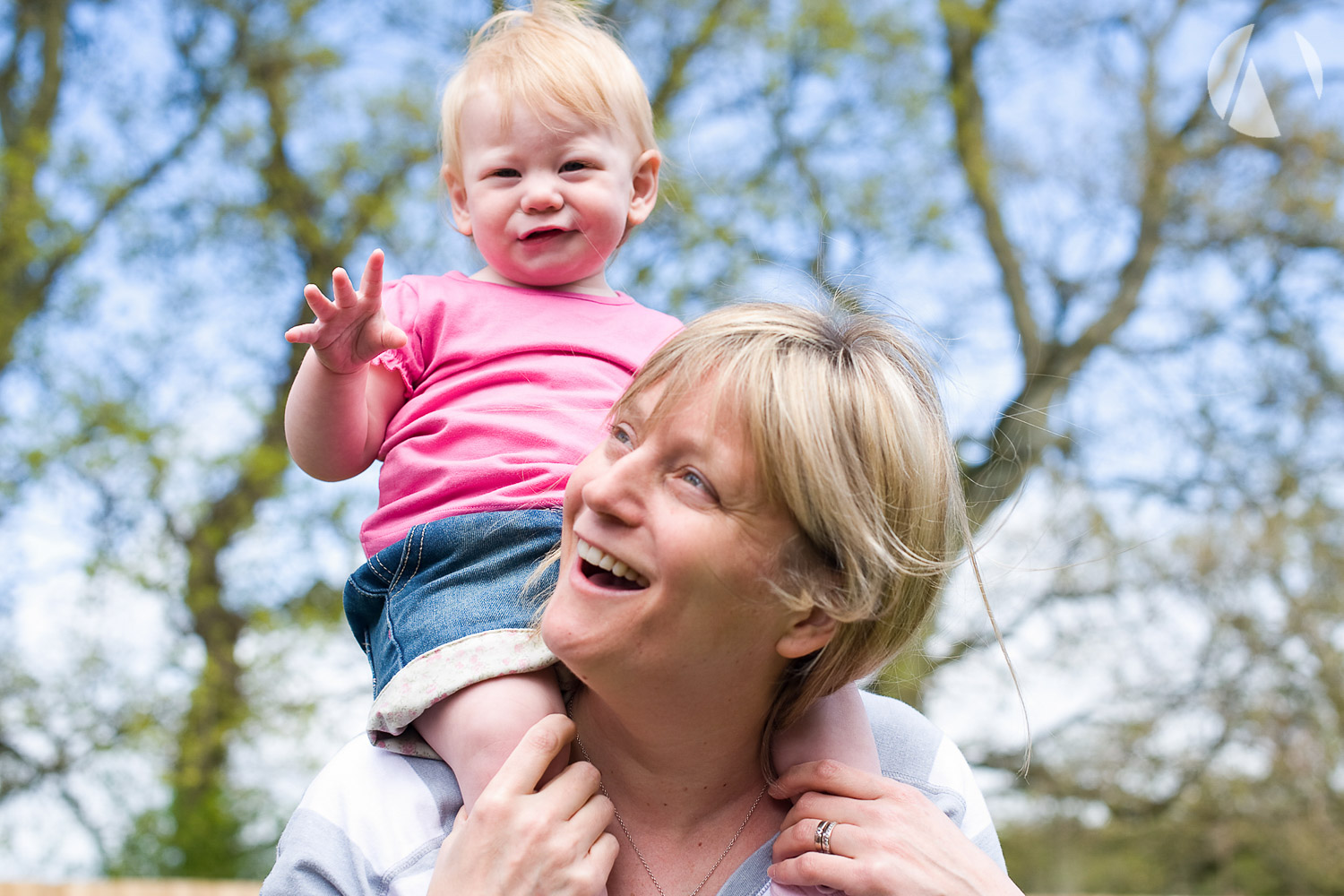 Mum and baby portrait