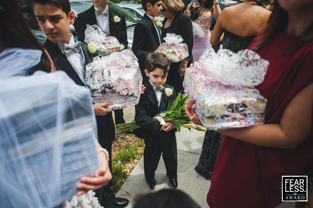 Fearless Photographers award-winning wedding moment