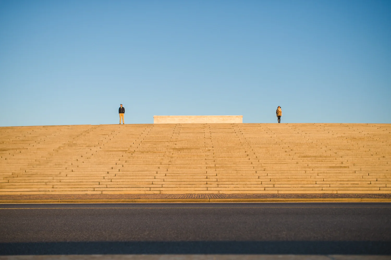 Engagement photo - Creative Engagmenet session DC