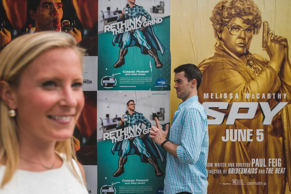 Documentary New York engagement portrait photographed by Mantas Kubilinskas