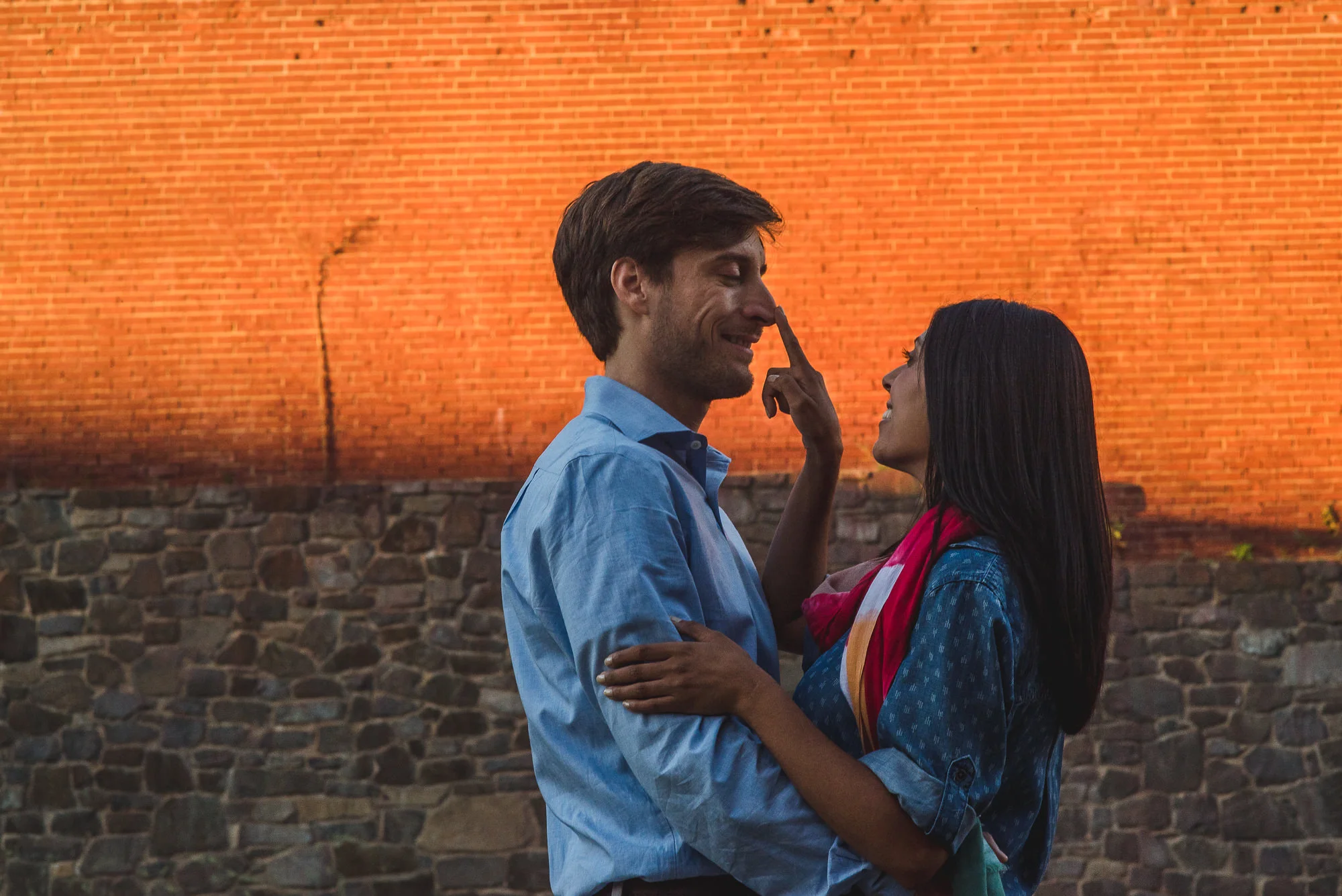 Alex + Kiran Engagement Session Georgetown Washington DC 