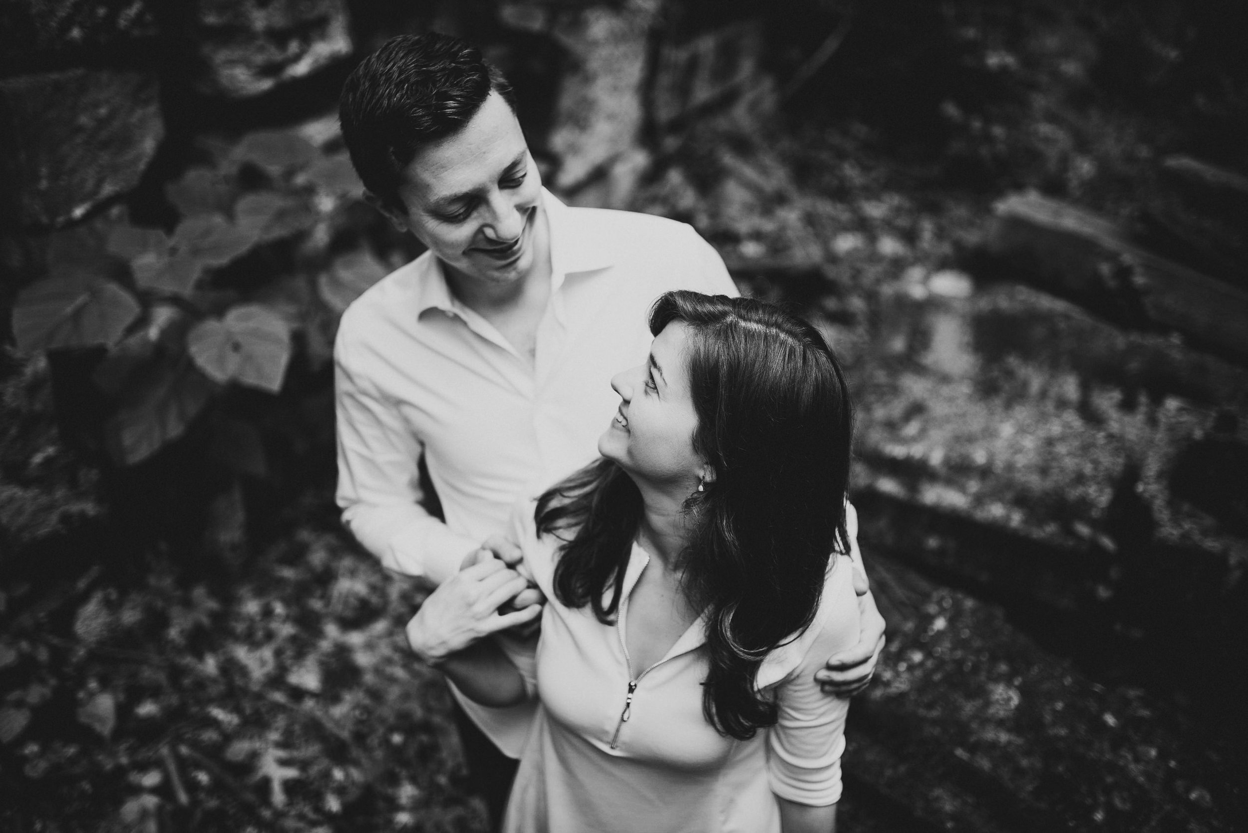 Stones from US Capitol in Rock Creek Park Engagement Session.jpg