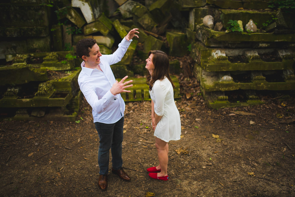 Stones from US Capitol in Rock Creek Park Engagement Session-3.jpg