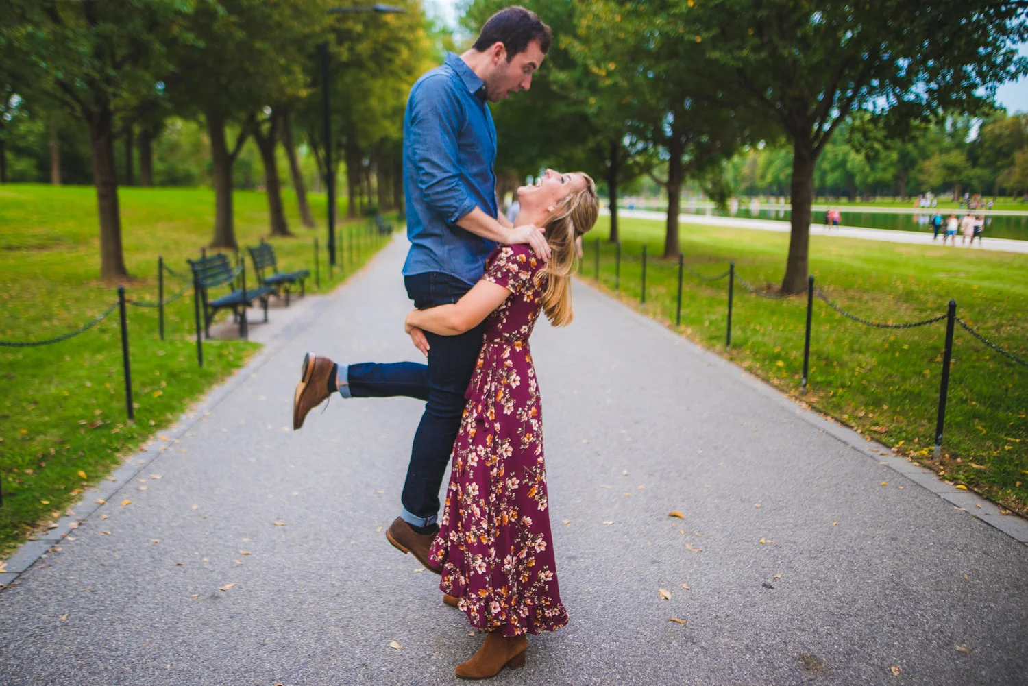 Jon + Molly || Lincoln Memorial Documentary Engagement Session