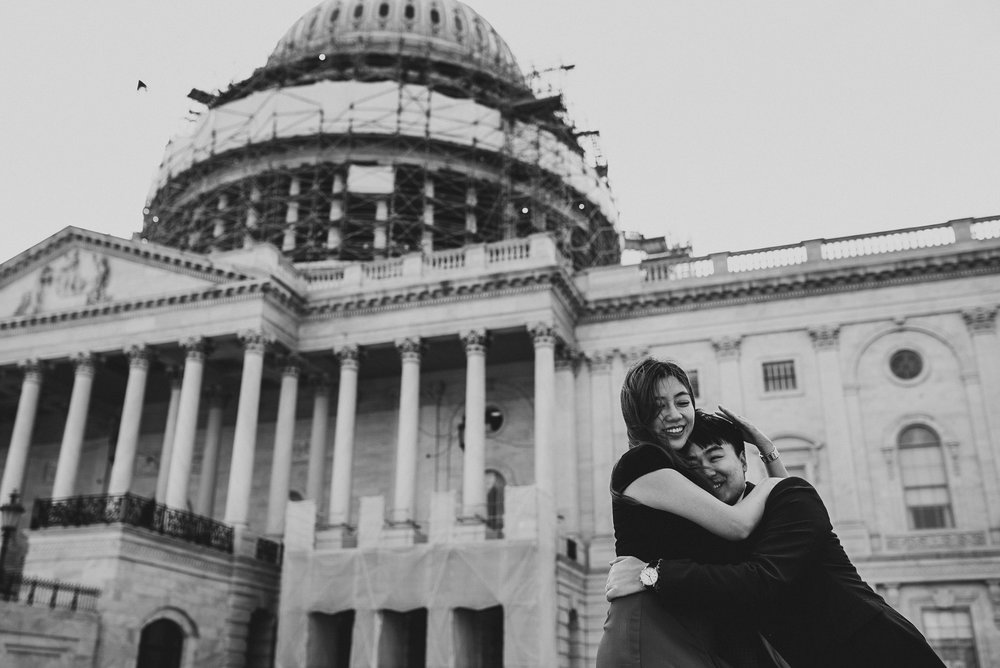  United States Capitol engagement photographer 