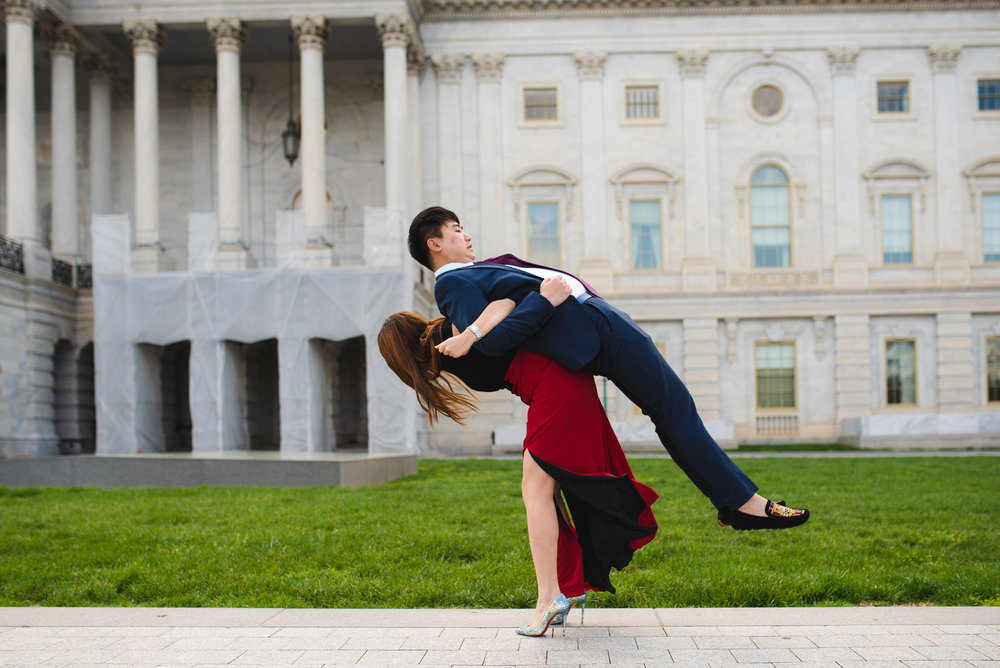  United States Capitol engagement photographer 