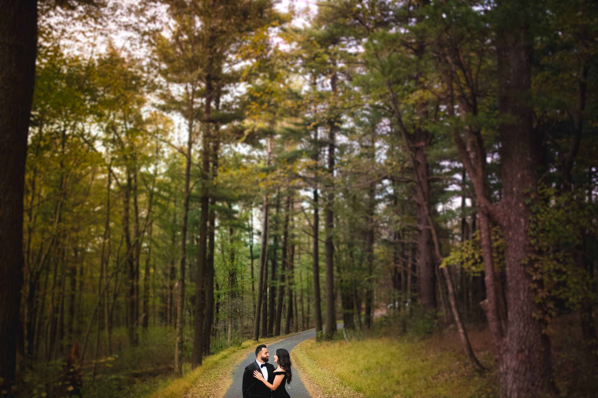  Shenandoah national park engagement pictures at tunnel parking overlook 