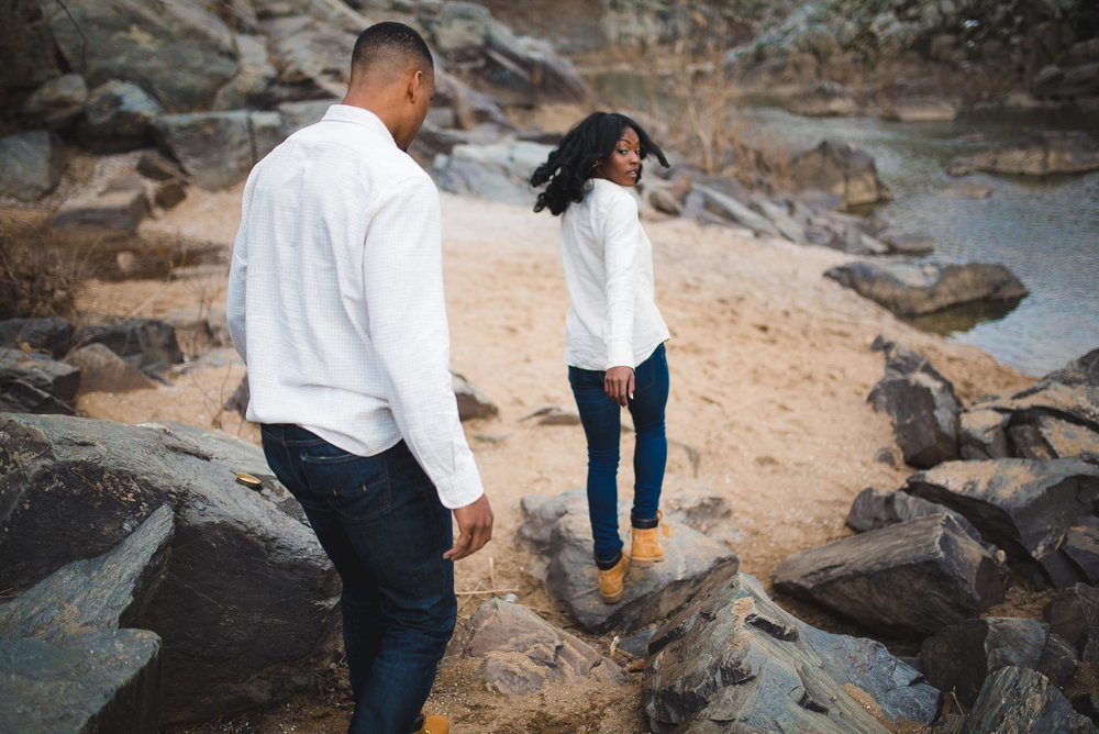  great falls engagement photos 