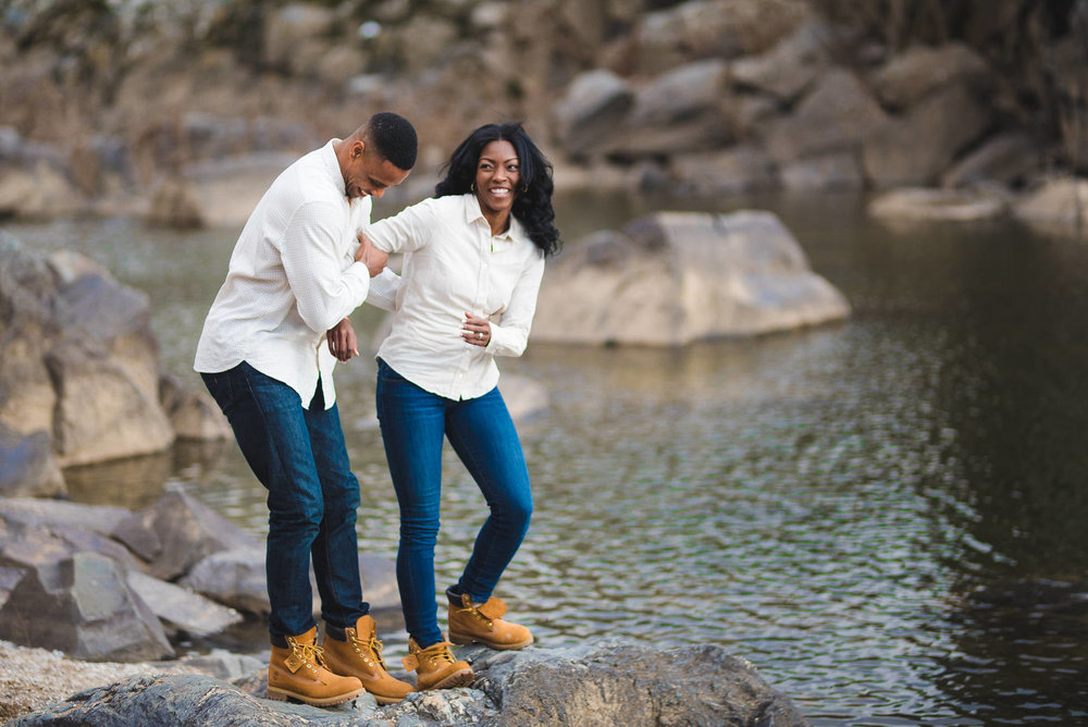  great falls engagement photos 