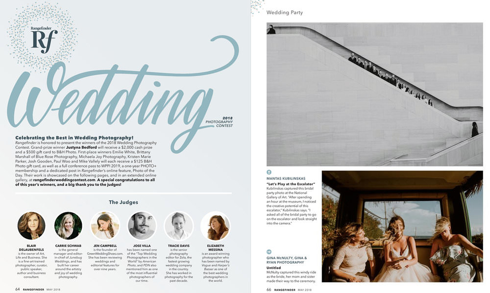 Rangefinder wedding photography contest feature