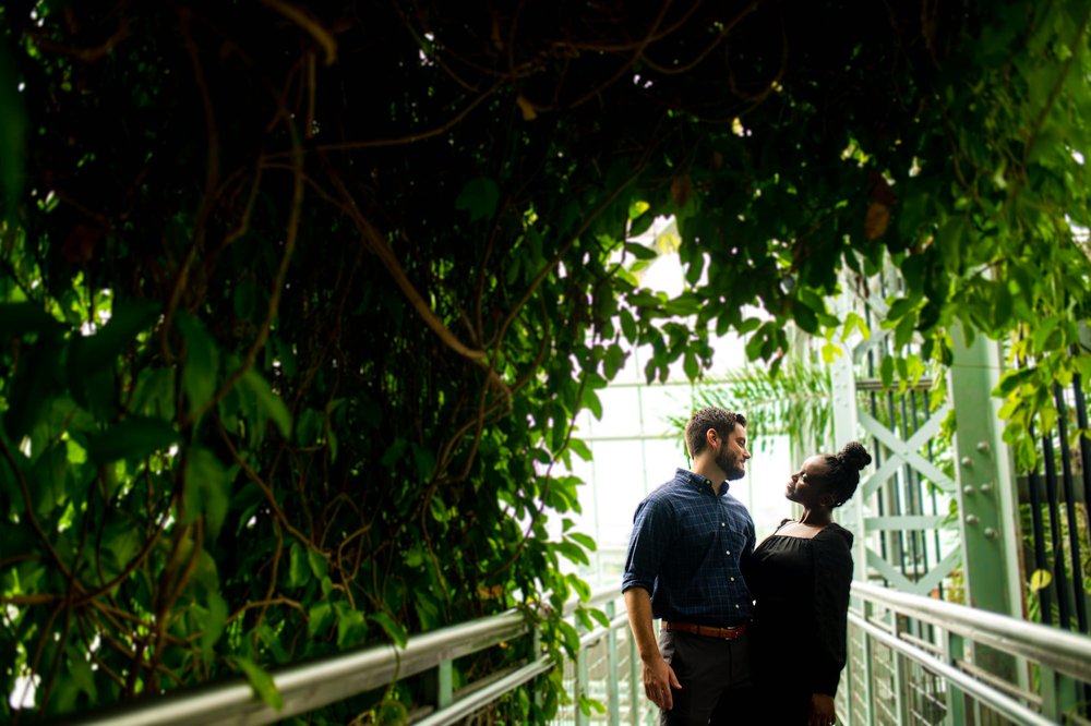 Matt and Furaha's Journey- From College Sweethearts to Engaged Couple at the Botanical Garden in Washington, D.C. Engagement Photographer Mantas Kubilinskas.jpg