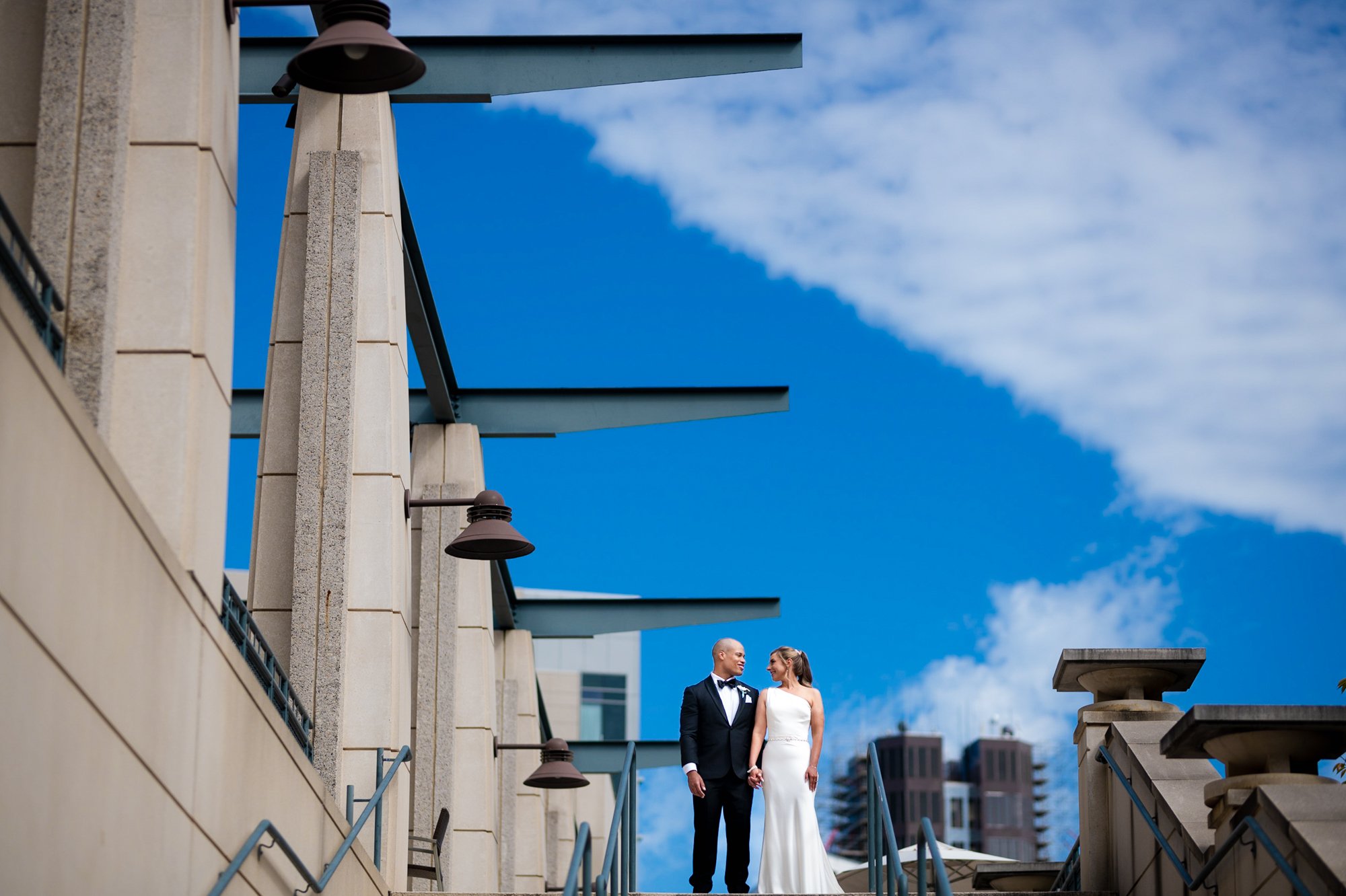  Eternal Love: Capturing the High School Sweetheart's Wedding Day at Visit Arts Rockville 