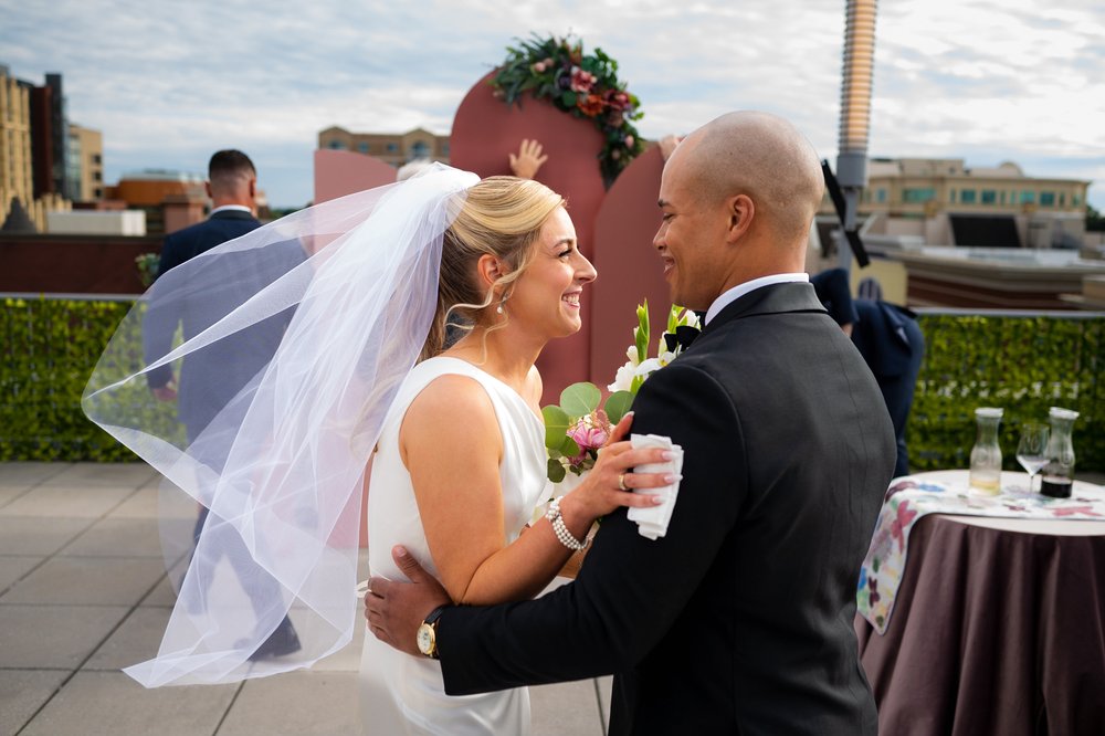  Eternal Love: Capturing the High School Sweetheart's Wedding Day at Visit Arts Rockville 