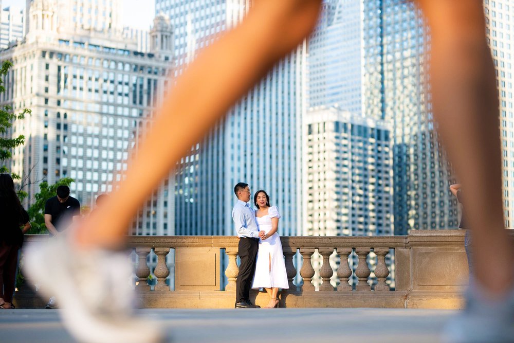 Chicago engagement photographer Mantas Kubilinskas