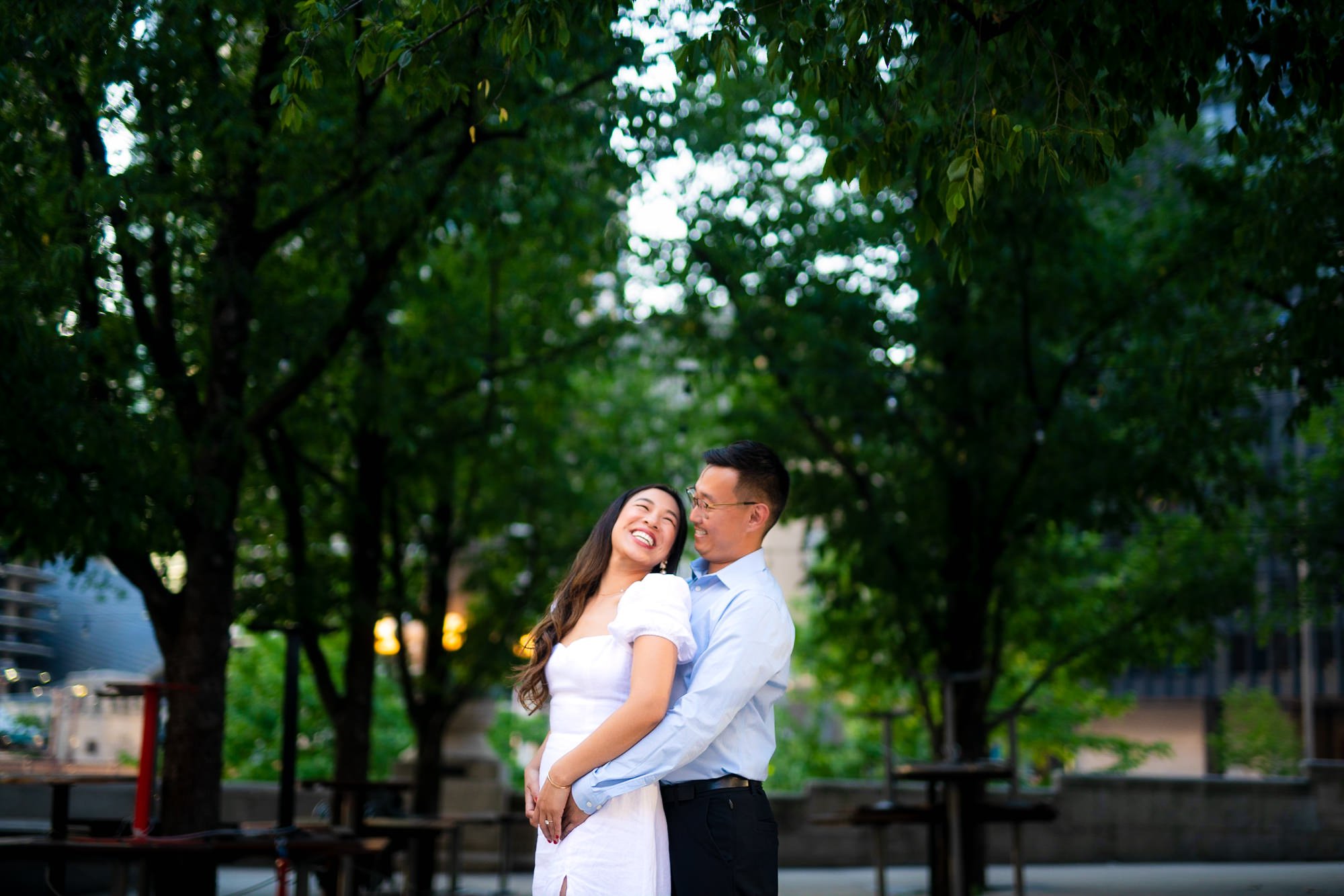 Chicago engagement photographer Mantas Kubilinskas