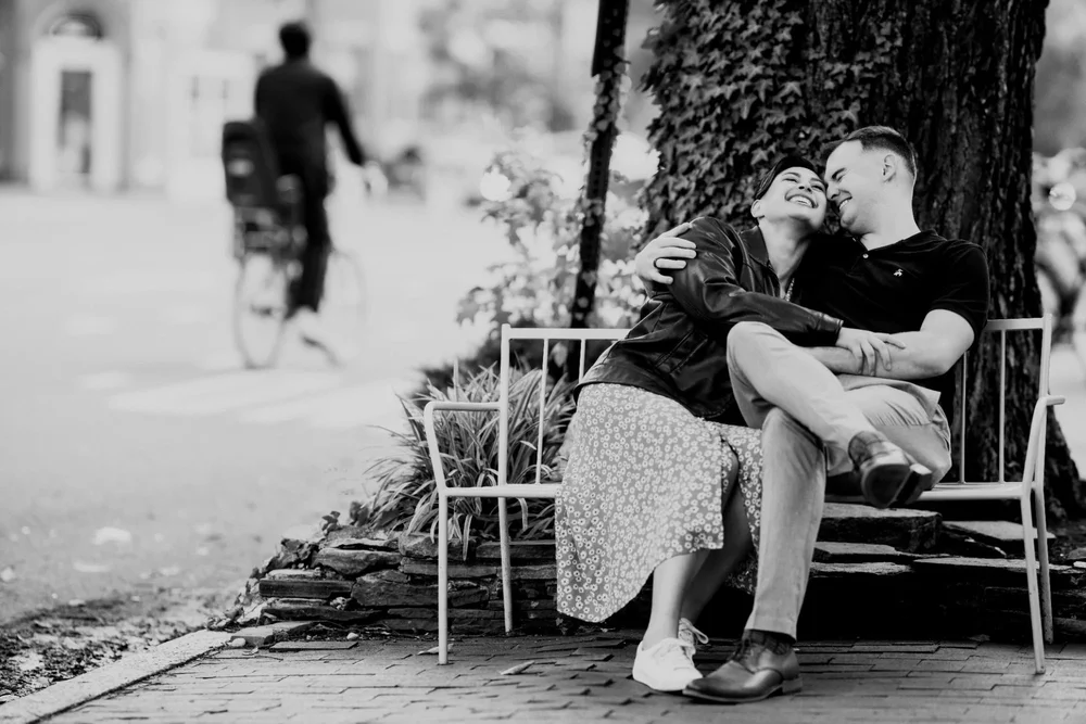 Lincoln Park Washington DC engagement session