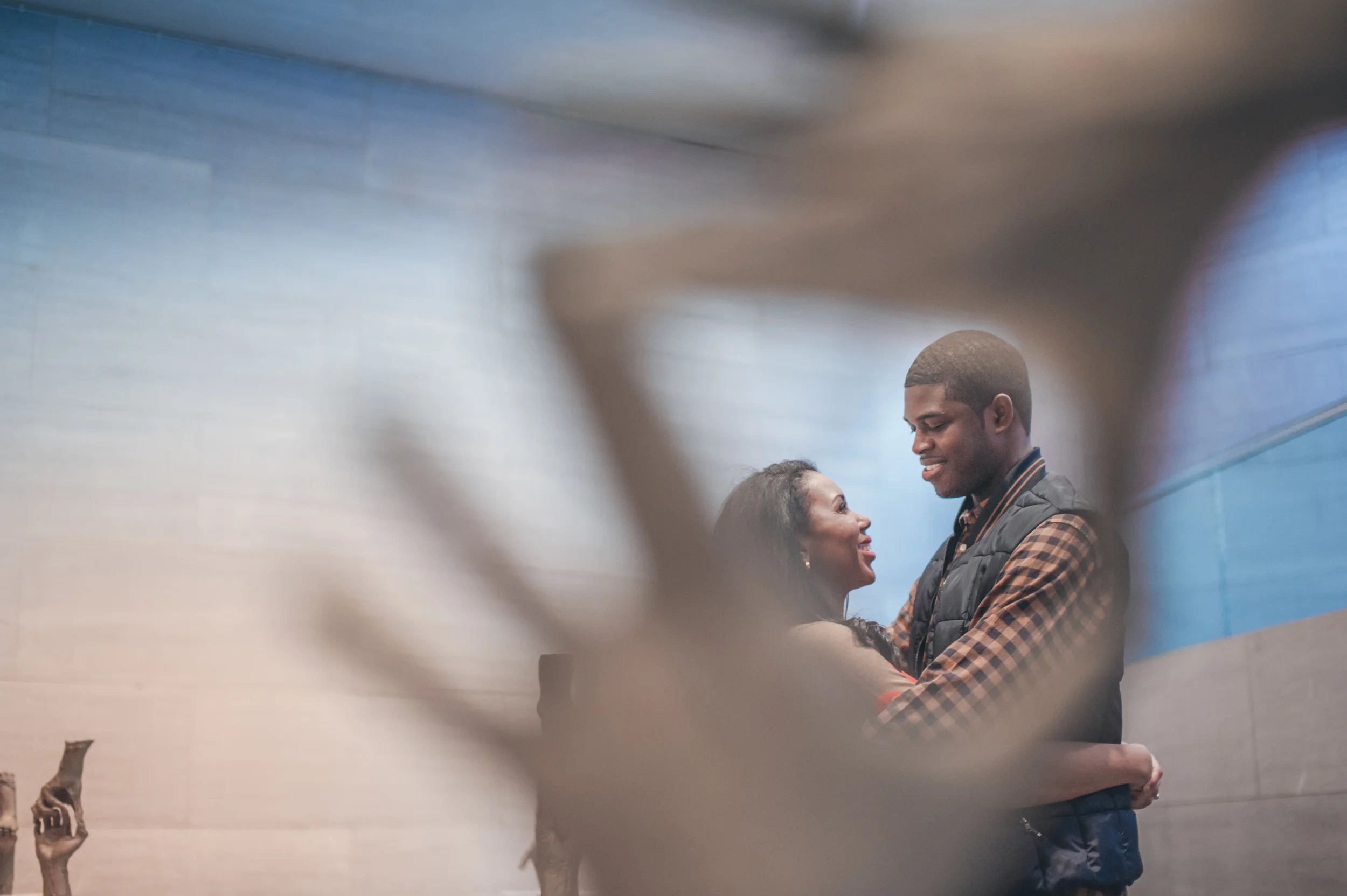 National Gallery of Art Engagement Session in Washington DC