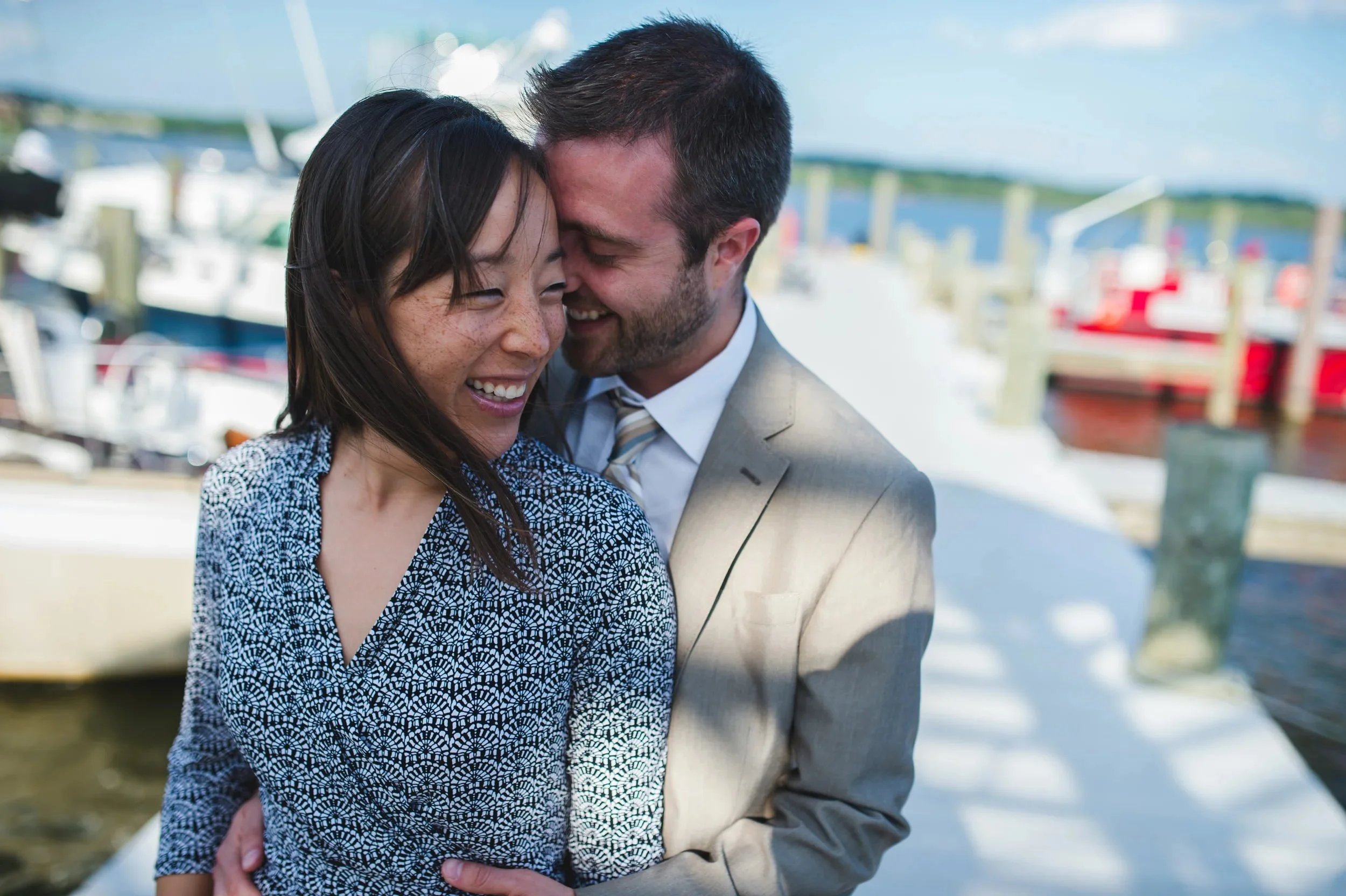 Old Town Alexandria Waterfront Engagement Pictures