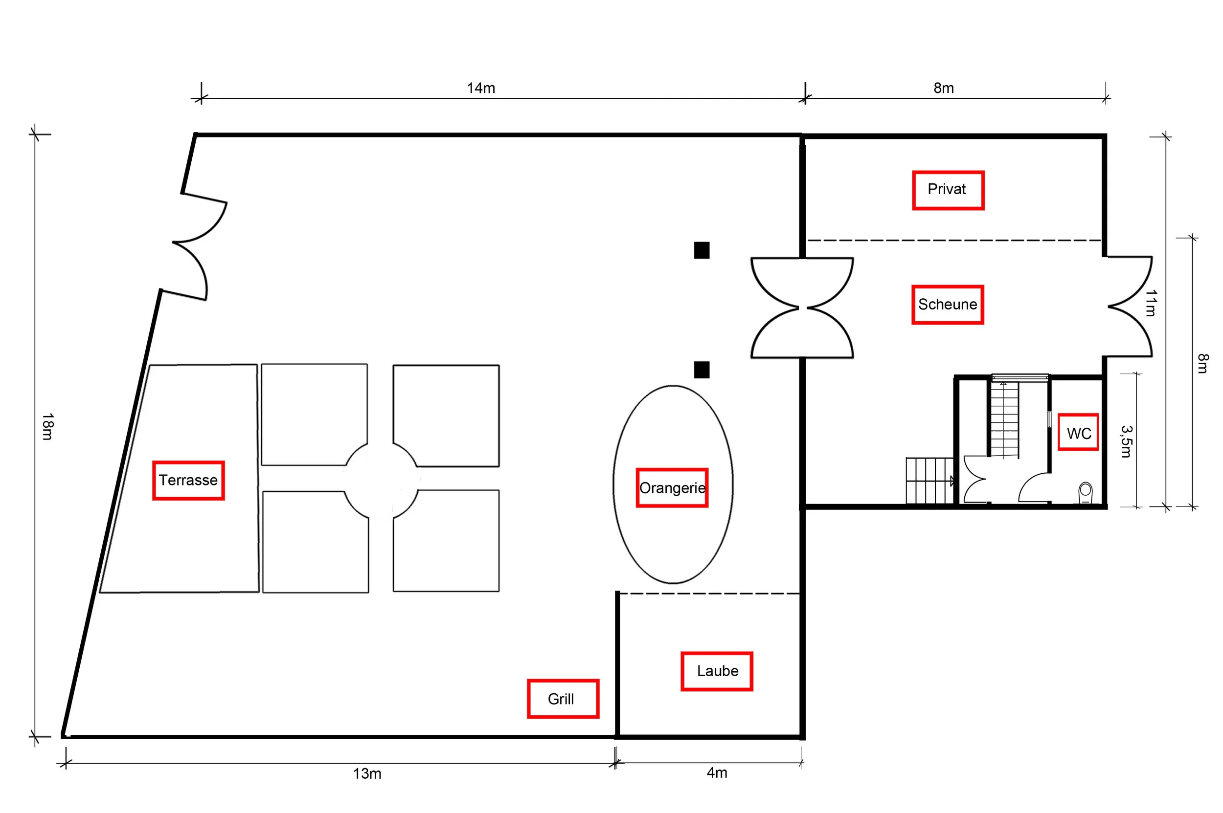 Grundriss für Ihre Planung