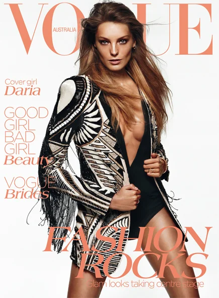 Daria Werbowy for Vogue Australia