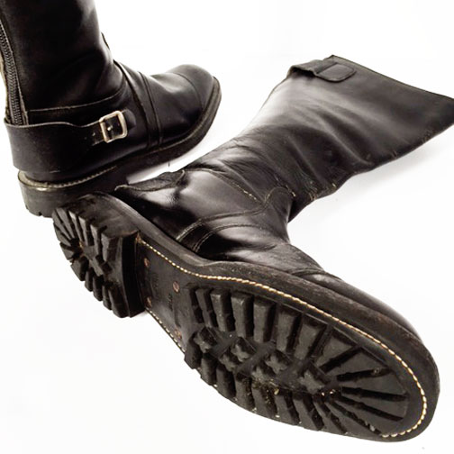 Vintage Lewis Leathers Aviakit Motorway Boots — Oil&Ink
