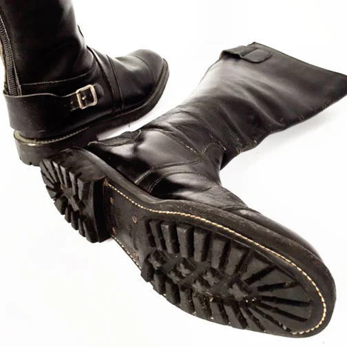 Vintage Lewis Leathers Aviakit Motorway Boots — Oil&Ink display picture 3