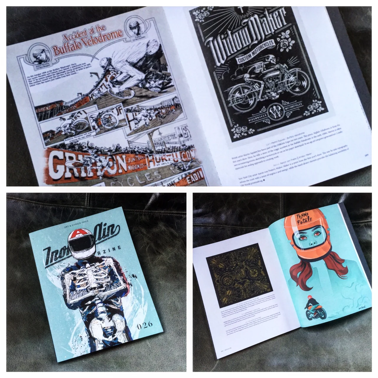 A nice feature on Oil&Ink in the 2017 Iron&Air Design issue